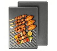 Plaque de cuisson en fonte pour Landmann Triton 3 et 4 brûleurs, Enders Boston 4, Enders Monroe PRO 4, Enders Boston 6, 43,5 x 31,5 cm, plancha pour Broil King Baron, Crown, pièces de rechange