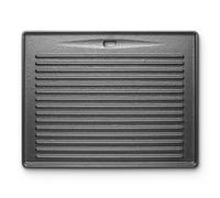 Plaque de cuisson en fonte Taino Pro/Red 4 et 6 Series - 41,5 x 31 cm - Plaque réversible universelle - Accessoire Burnhard Fred - Plaque de rechange