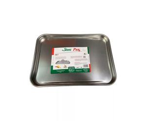Plaque de cuisson en Inox texturé 40 x 30 cm STEELPAN
