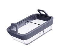 Plaque de cuisson en verre incassable avec texture lisse pour une cuisson propre en verre borosilicate