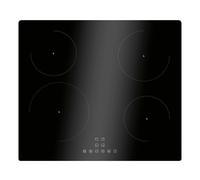 Bomann Plaque de cuisson vitrocéramique à induction EBKI7942 encastrable 4 feux