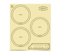 Plaque de cuisson encastrable - Kaiser - KCT 4795 FI ELFAD - Noir - 3 zones de cuisson - Tactile