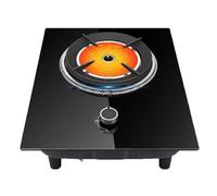 Plaque de cuisson encastrable,Table de Cuisson à gaz Portable à Infrarouge,Dessus De Cuisinière En Verre Trempé, Avec Protection Contre Les Flammes,pour appartements restaurants terrains de camping