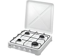 Plaque de cuisson gaz 4 feux EDM - UDP - Blanc - Puissance 5850W - Usage extérieur