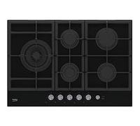 Beko HILL 75235 S plaque Noir Intégré 75 cm Gaz 5 zone(s)