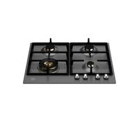 Plaque de Cuisson Gaz Bertazzoni 60 cm Heritage P604LHERNE Noir mat