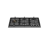 Plaque de Cuisson Gaz Bertazzoni 90 cm Heritage P905LHERNE Noir mat