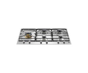 Plaque de Cuisson Gaz Bertazzoni 90 cm Professional PM365S0X Acier inoxydable