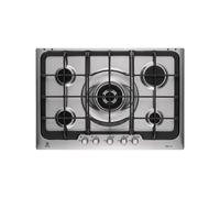 Electrolux Rex px750uov Plaque - Plaque (intégré, gaz, acier inoxydable, rotatif, partie supérieure avant, 74,4 cm)
