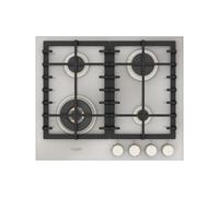 Plaque de Cuisson Gaz Fulgor Milano 60 cm Gas on Glass FPH 604 G WK WHG White