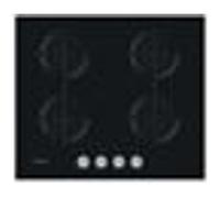Indesit Ing 61T / BK Table de Cuisson 4 Feux La Gaz 60 CM Verre Noir