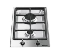 Plaque de Cuisson Gaz Smeg 30 cm Classica PGF32G Inox