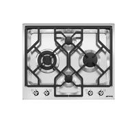 Plaque de Cuisson Gaz Smeg 60 cm Classica PGF64-4 Inox