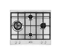 Plaque gaz Smeg P261XGH - 4 foyers
