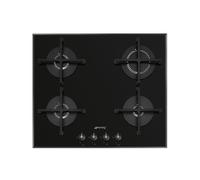 Plaque de Cuisson Gaz Smeg 60 cm Linéa PV164B3 Noir