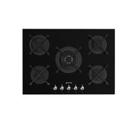 Plaque de Cuisson Gaz Smeg 70 cm Classica PV375N Noir