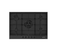 Plaque de Cuisson Gaz Smeg 70 cm Classica PX375MB Noir Mat