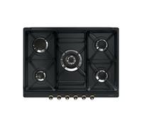 SMEG SR775AO Plaque De Cuisson Gaz 5 Brûleurs 70CM Design Cortina Anthracite