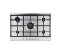 Smeg P272XGH plaque Acier inoxydable Intégré (placement) Gaz 5 zone(s)