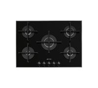 Plaque de Cuisson Gaz Smeg 70 cm Linéa PV175B3 Noir