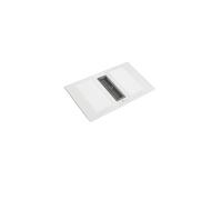 Klarstein Plaque de cuisson induction 2-en-1 77 cm avec hotte aspirante 391 m³/h Blanc G