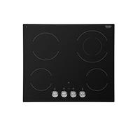 De’Longhi PVC 61 FK plaque Noir Intégré 60 cm Céramique 4 zone(s)