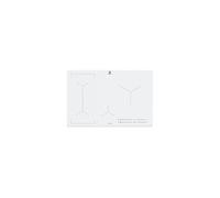 Electrolux Table de cuisson à induction EIL83443BW Arrêt automatique Blanc 60 cm
