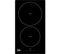 Plaque de cuisson Induction BEKO 2 feu L30 cm HDMI32400DT Noir Noir