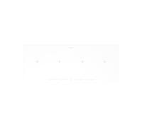 Plaque de Cuisson Induction Fulgor Milano 90 cm In-Line FCHL 904 ID TS WH White