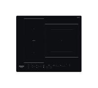 Table de cuisson induction HOTPOINT 3 zones HB2760BNE L 59 P 51 cm 7200W total N