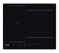 Table de cuisson induction HOTPOINT 3 zones HB2760BNE L 59 P 51 cm 7200W total N
