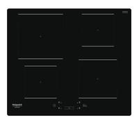 Hotpoint Plaque à induction HQ5660SNE 4 foyers 4 boosters panneau frontal 9 niveaux sécurité enfant