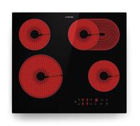 Plaque de Cuisson Induction - KLARSTEIN - 6500W - 4 Feux - Écran Tactile - ThermoBoost