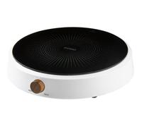 Plaque de cuisson induction ronde - SUTEO - 1 feu - Thermostat réglable 9 positions - Détection de casserole