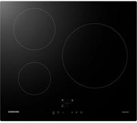 Plaque de cuisson induction - SAMSUNG - 3 zones - L59 x P57 cm - NZ63M3NM1BB/UR - 7200 W - Revetement verre - Noir