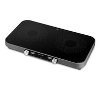 Plaque de cuisson infrarouge - SENCOR - SCP 2803BK SmoothCook - 3500 W - 2 foyers vitrocéramique - Noir