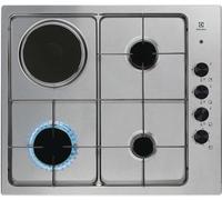 Electrolux Plaque de cuisson mixte EGL62821OX 60 cm 4 feux acier inox G
