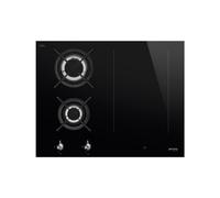 Plaque de Cuisson Mixte Smeg 60 cm Classica PM3643D Noir