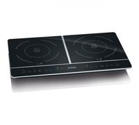 Plaque de Cuisson Mobile Electrique SEVERIN DK1031 Induction 2 foyers Jusqu a 240°C Noir G