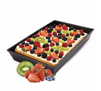 Plaque de cuisson, moule à gâteau, moule à gâteau, pour four, grande plaque de cuisson, 28x23, rôtissoire classique, délicieuses pâtisseries, antiadhésif (40 x 24)