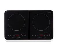 Plaque de cuisson posable - MEDION MD18493- Induction - 2 Foyers - 3500W - Blanc/Noir