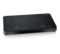 Plaque de cuisson posable SEVERIN - DK9194 - 2 foyers - 10 niveaux de puissance - 3400W