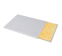 Plaque de cuisson pour pâte feuilletée, plat perforé en aluminium anti-adhésif pour four, parfait pour la préparation de la viande et des desserts