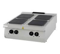 Plaque de Cuisson Premium Élec. 4 Brûleurs Prof. 90 cm Réf 8536 Maxima Gris