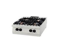 Plaque de Cuisson Premium Gaz 4 Brûleurs Prof. 90 cm