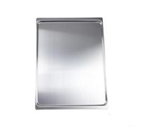 Plaque de cuisson professionnelle en aluminium 37,5 x 27,5 cm, plaque de cuisson sans four pour pain, pâtisserie, rôtissoire
