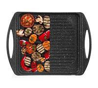 Plaque de cuisson rectangulaire avec revêtement en granit - 34 x 26,5 cm