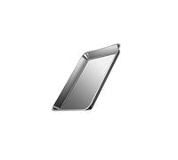 Plaque de cuisson rectangulaire en acier inoxydable 304 pour une répartition homogène de la chaleur et un nettoyage facile - Plat rectangulaire à fond plat