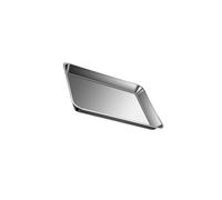 Plaque de cuisson rectangulaire en acier inoxydable 304 pour une répartition homogène de la chaleur et un nettoyage facile - Plat rectangulaire à fond plat - Plaque à biscuits en acier inoxydable