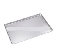 Plaque de cuisson rectangulaire en aluminium 40x60, plateau de cuisson for Pizza, grille, pain, gâteau, four Commercial, moule de cuisson(C)